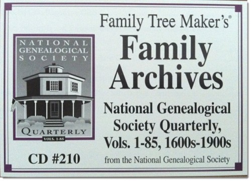 Make NGSQ Part Of Your Genealogical Literature Search - Ancestor ...