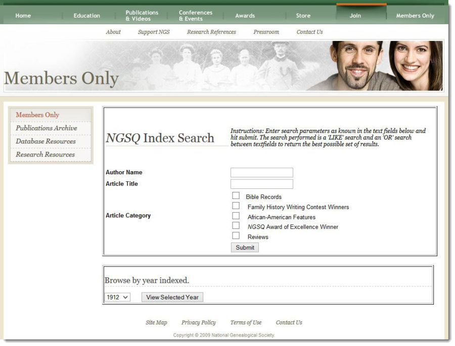 Make NGSQ Part Of Your Genealogical Literature Search - Ancestor ...